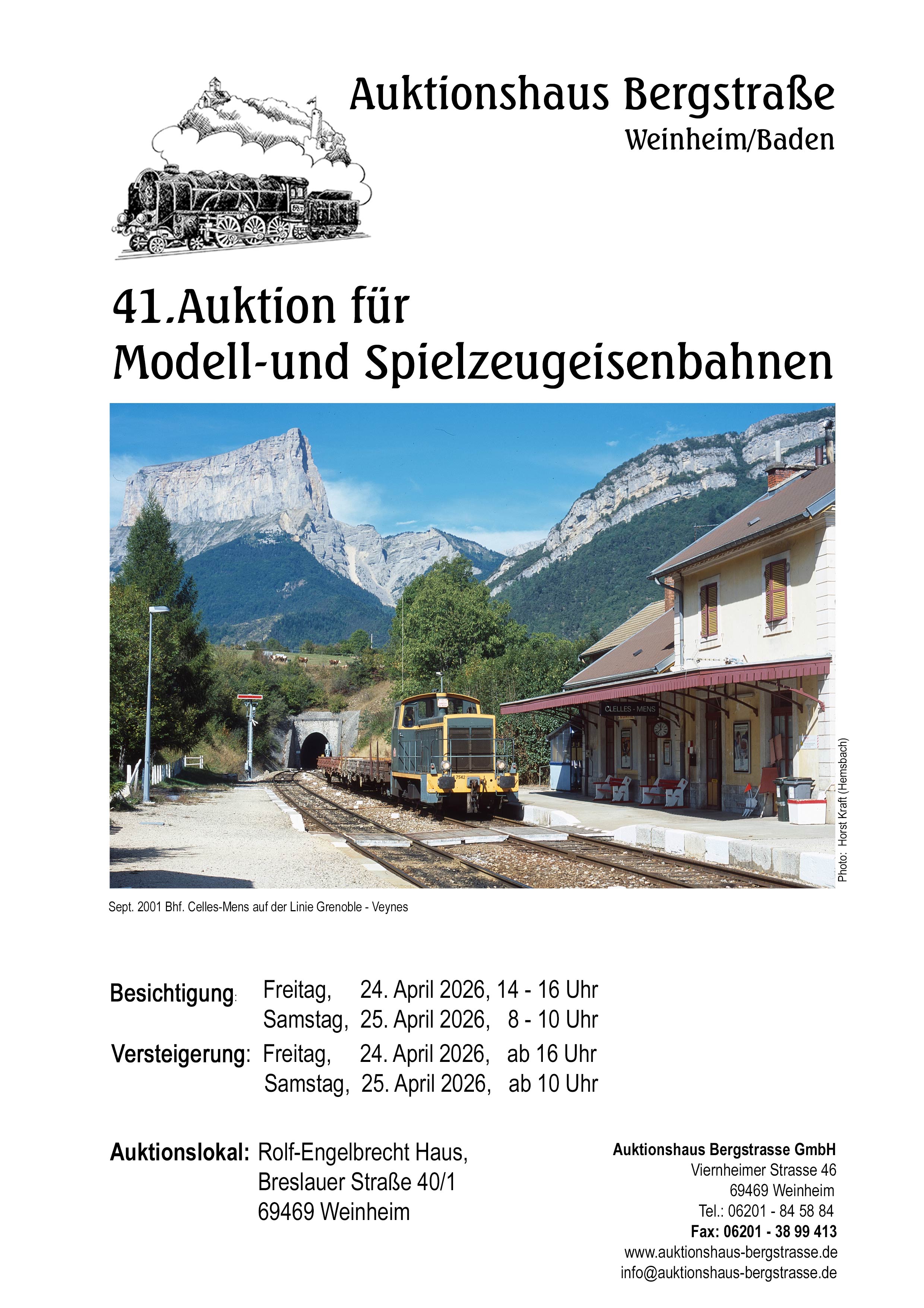 Bestellen Sie unseren Auktionskatalog Auktionshaus Bergstrasse Katalog